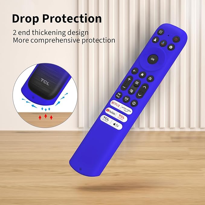 Hi Color Silicone Cover for TCL RC813 FMB1/RC923/RC902V Remote Protective Case - Image 3
