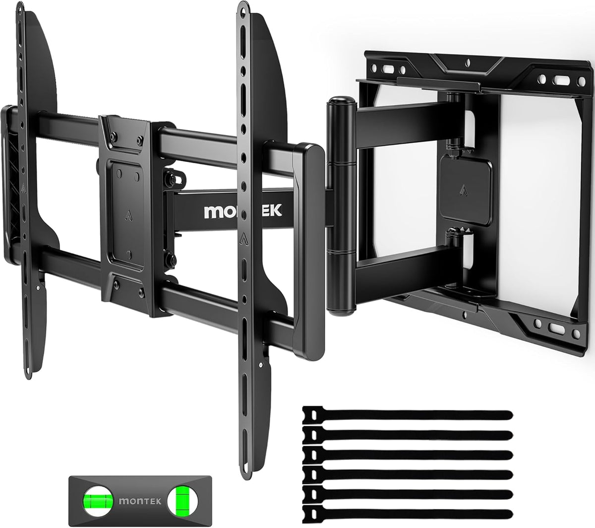 monTEK Full Motion TV Wall Mount