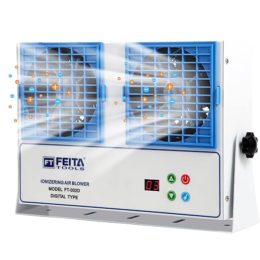 FEITA Ionizing Air Blower Anti Static Ionizer New Cleaning Type Static Fan by FEITA