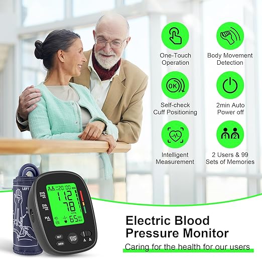 Blood Pressure Monitor Upper Arm: Automatic Blood Pressure Monitors - Image 2
