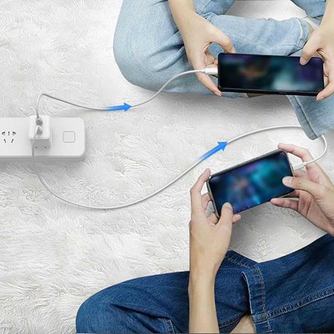 USB Wall Charger, Charger Block，Dual Port USB Cube Chargers，Power Adapter - Image 5