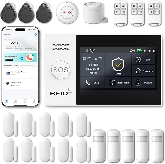 WiFi Wireless Alarm System for Home Security by Unknown
