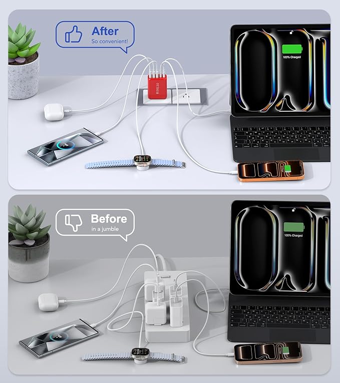 60W USB C Wall Charger, Samsung Galaxy - Image 6