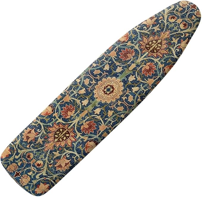 ZCFYGDX Vintage Flower Print 17 x 49 Ironing Board Covers Nylon Buckle Straps by ZCFYGDX