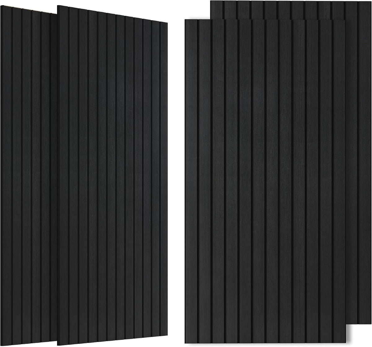 4 Pack Acoustic Panels, 47.2”x23.6” Decorative Large Acoustic Wall Panels