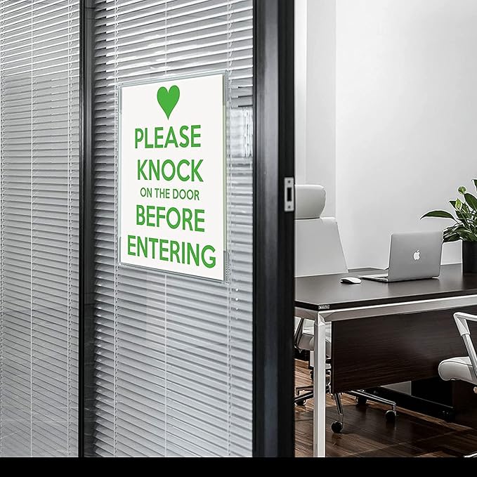 Dingelex 24 Pack Wall Mount Signs 8.5 x 11, Store - Image 6