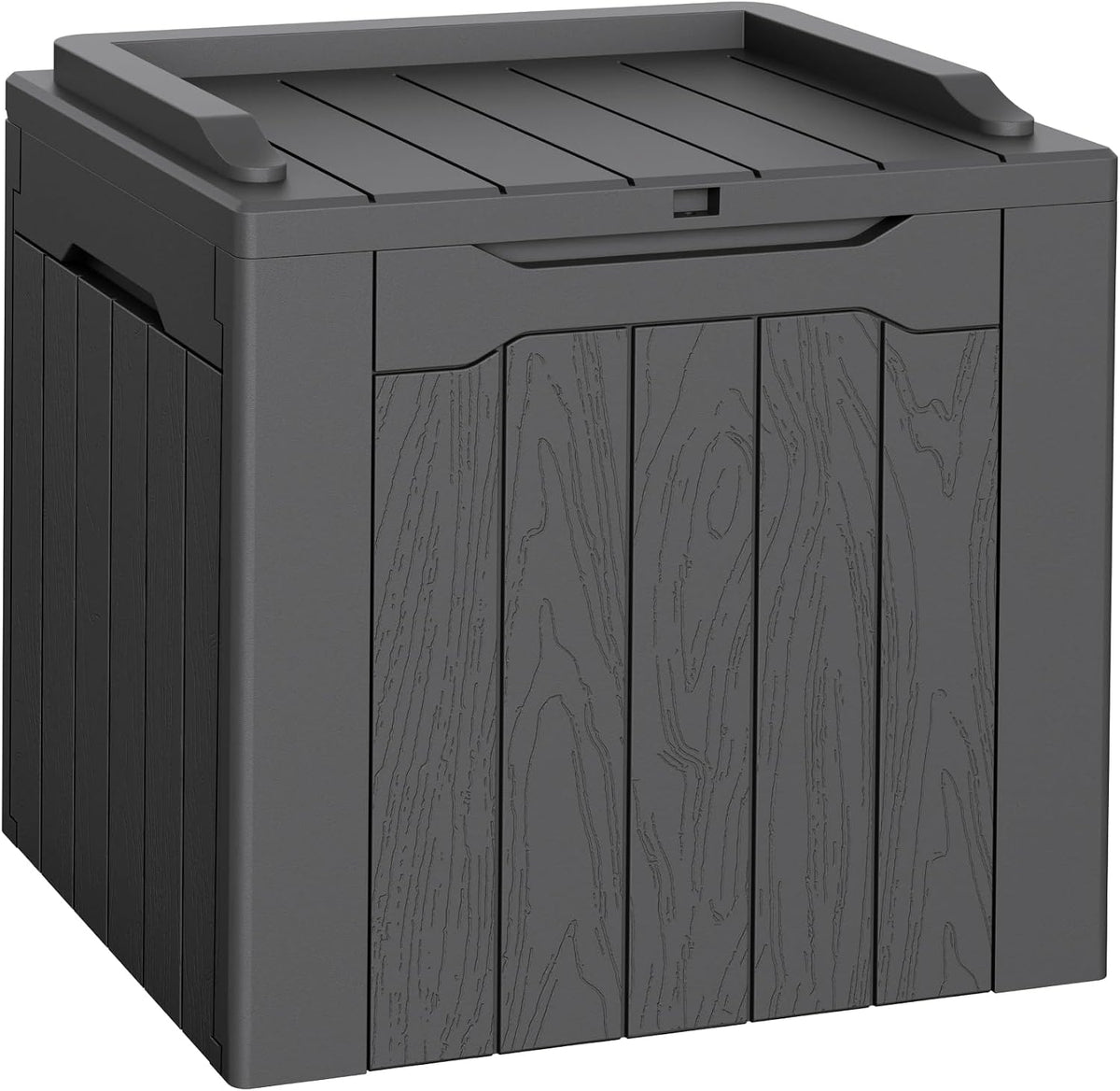 flamaker deck box 31 gallon waterproof resin small, main product view