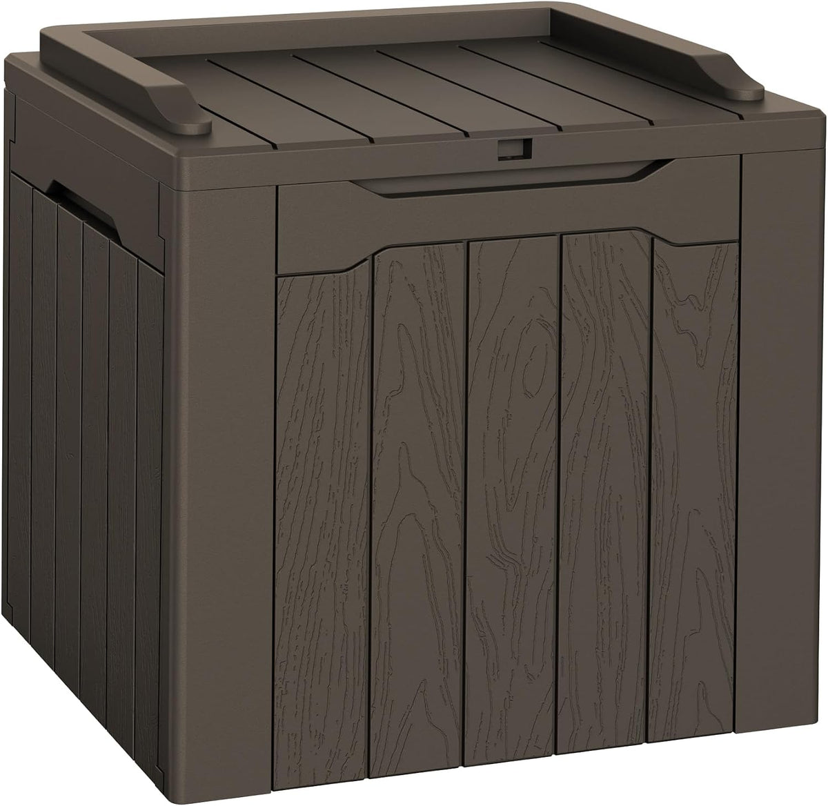 flamaker deck box 31 gallon waterproof resin small, main product view