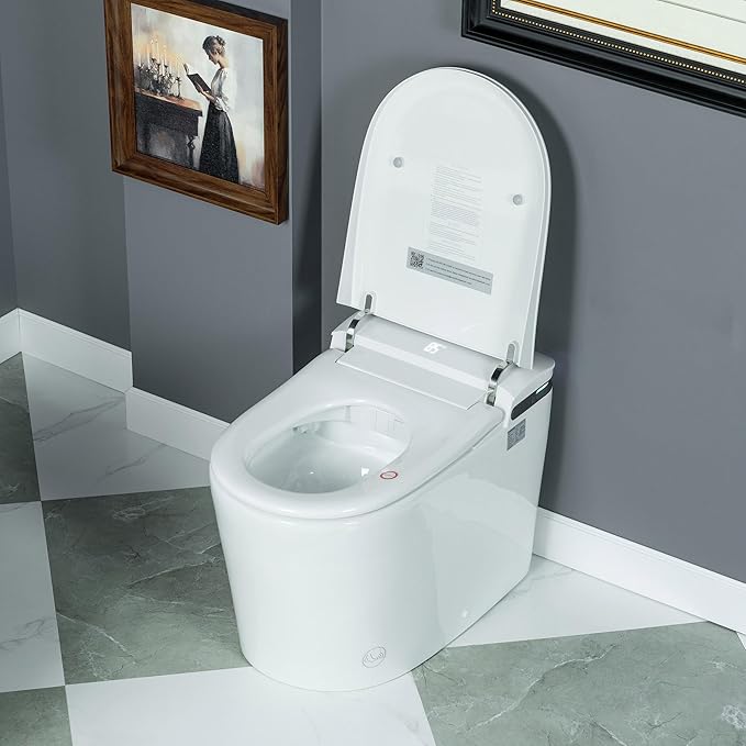 WOODBRIDGE ADA Height Smart Toilet – Auto Lid Open/Close, Foot Sensor, Zero - Image 4