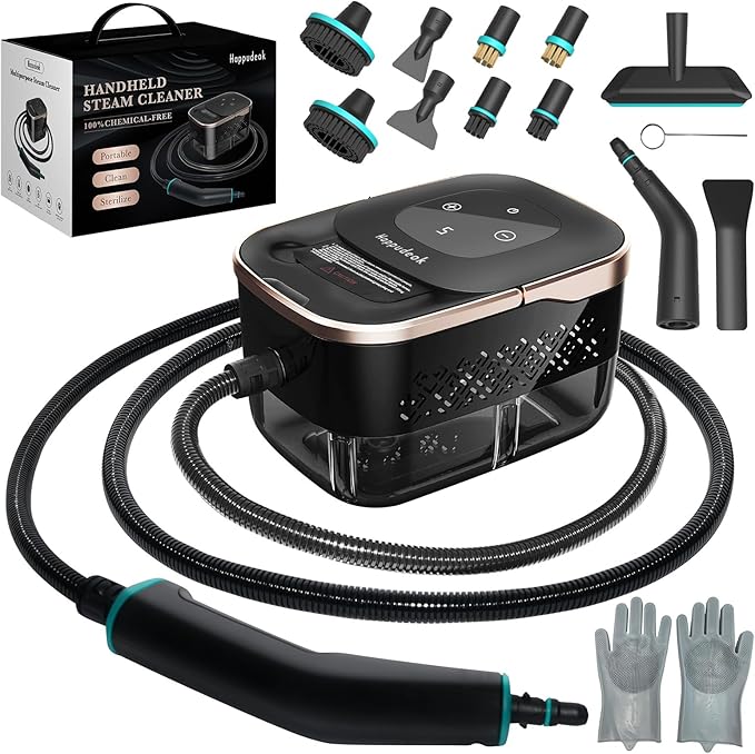Steam Cleaner, 15s Heat-Up 42.27oz Tank, 2500w Handheld Steam Cleaner by Unknown