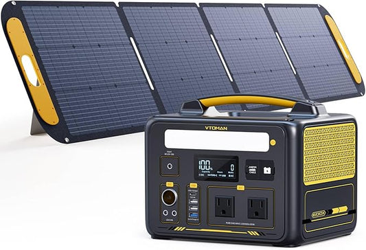 VTOMAN Jump 600X Solar Generator by VTOMAN