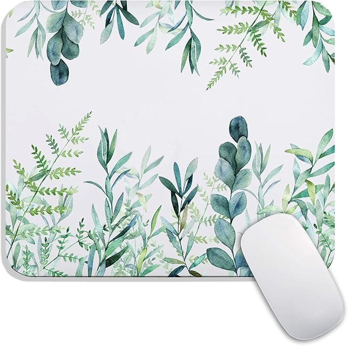 Armanza Square Mouse Pad Green Grass, Personalized Premium-Textured Custom by Armanza