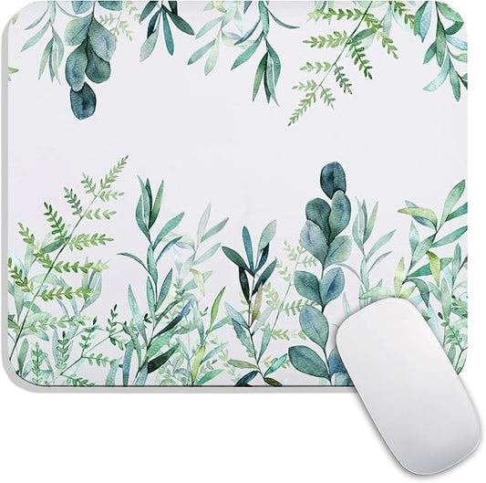 Armanza Square Mouse Pad Green Grass, Personalized Premium-Textured Custom by Armanza