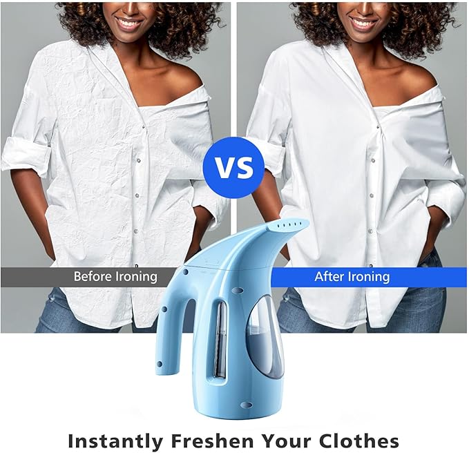 HiLIFE Steamer for Clothes, Portable Handheld Design, 240ml Big Capacity - Image 3