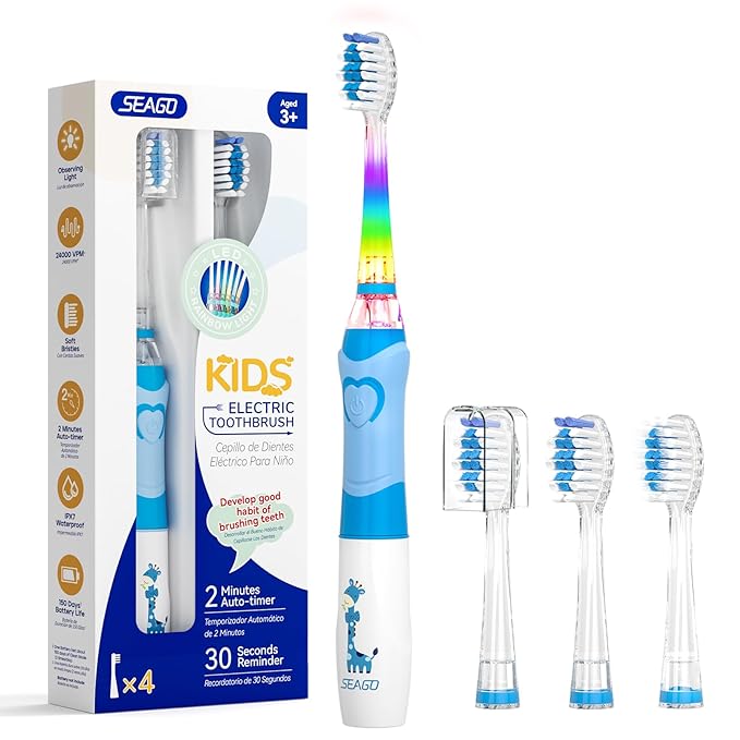 SEAGO Kids Electric Toothbrush by SEAGO