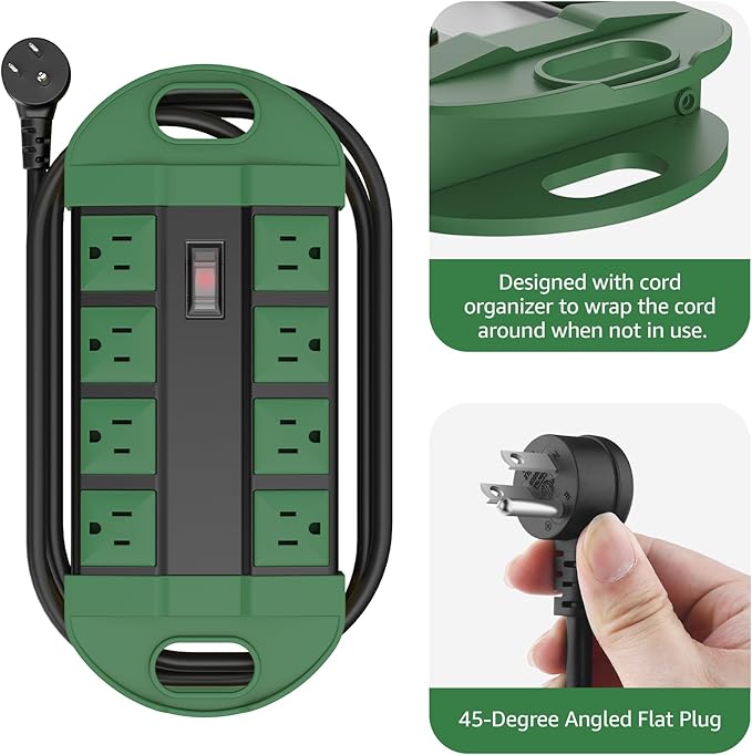 CCCEI Outdoor Power Strip Weatherproof - Image 5