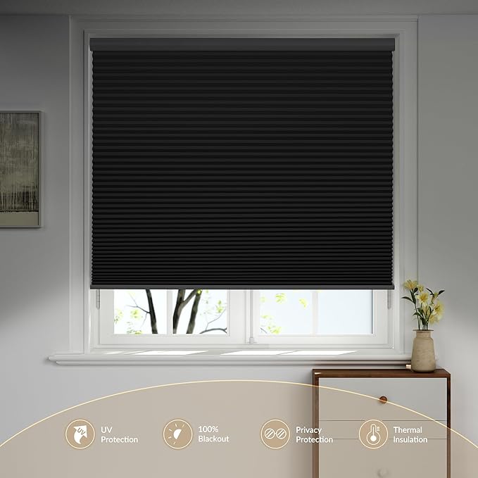 Boolegon Motorized Blinds with Remote, 100% Blackout Smart Blinds, Automatic - Image 2