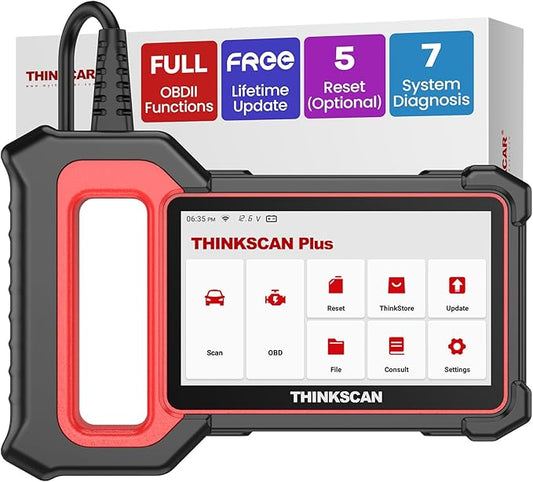 THINKCAR OBD2 Scanner, ThinkScan Plus S7 ABS, IC System Diagnostic Scan Tool by THINKCAR