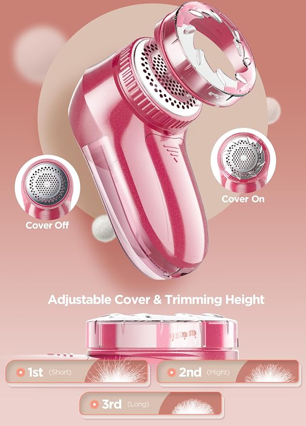 Fabric Shaver, Lint Remover, Bymore Lint Shaver Defuzzer Sweater Shaver - Image 4