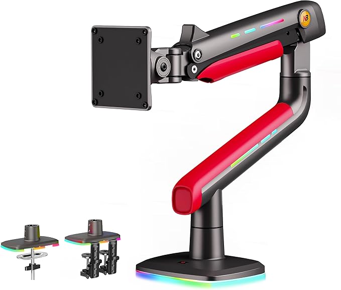 NB Gaming Monitor Arm or for 32 to 60 Inches Screen, Load up to 20 kg, VESA by NBERGONOMIC