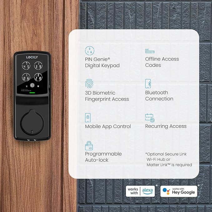 Lockly Secure Plus, Keyless Entry Door Lock, Smart Locks - Image 10