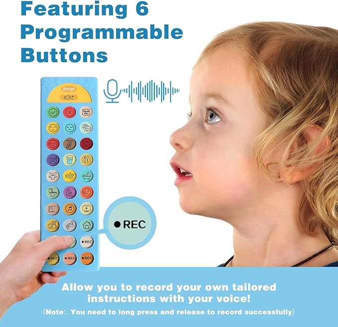 Joyreal AAC Device for Autism, Non Verbal Communication Tools for Speech - Image 3