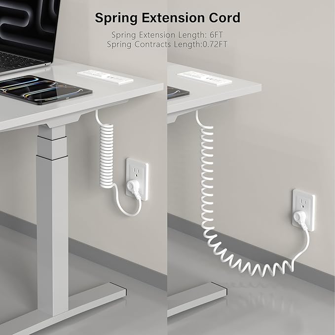 Recessed Power Strip USB C 65W Fast Charging Station, in Drawer Outlet - Image 2
