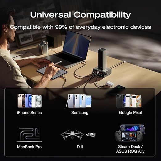 EF ECOFLOW Rapid Pro Power Bank, 4-Port Portable Charger, TSA-Approved - Image 6