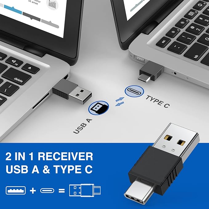 DINOSTRIKE USB-A and USB-C Presentation Clicker - Image 2