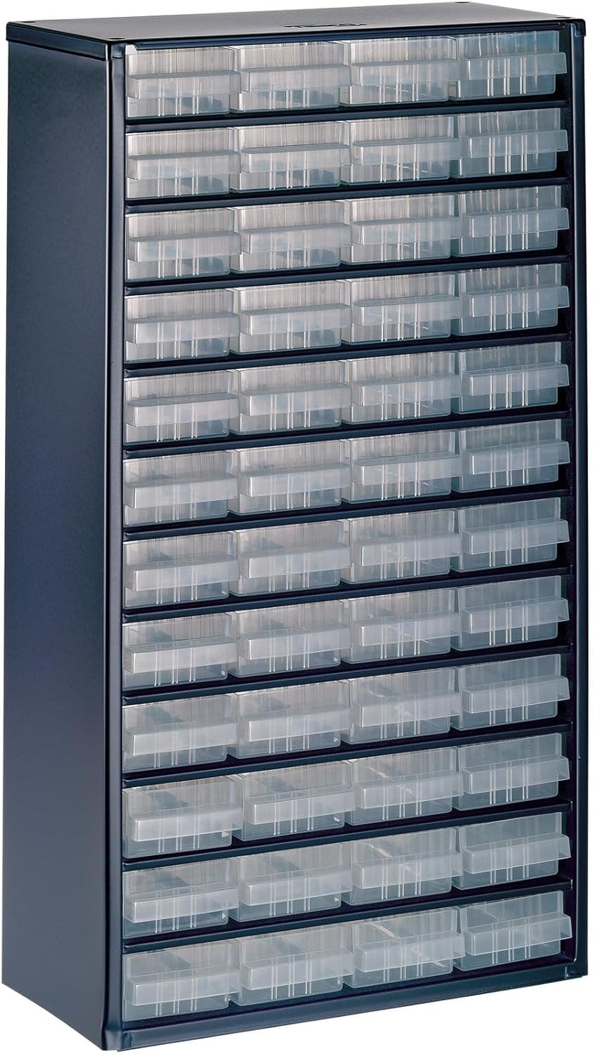 raaco steel storage cabinet, tall 48-drawer (c12-48), main product view