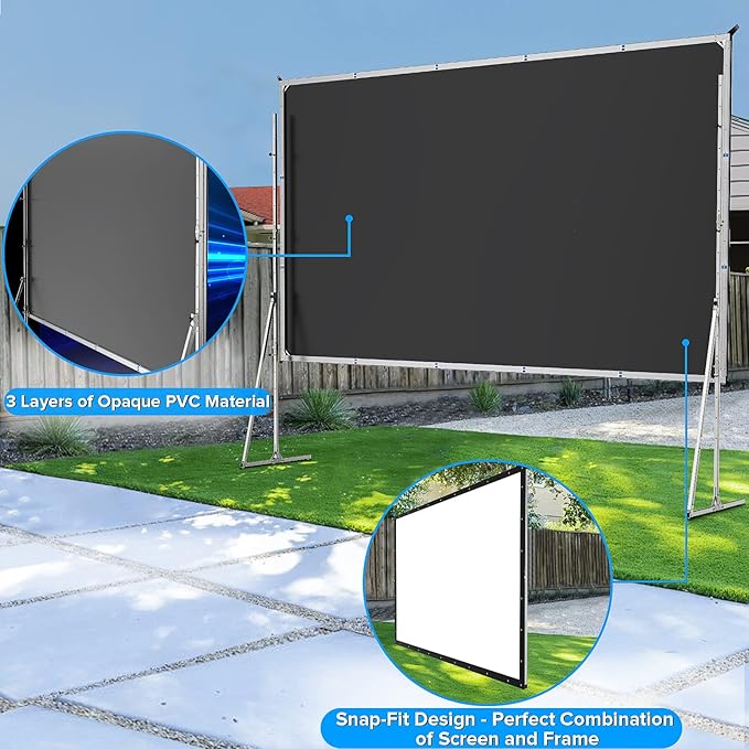 JWSIT 200 inch Projector Screen - Image 3