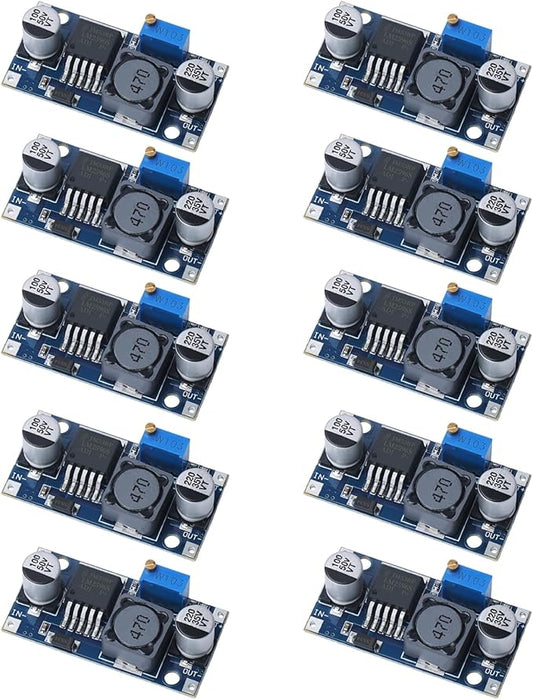 KERWINN 10PCS LM2596 DC-DC Buck Converter Step Down Module, 3.0-40V to 1.5-35V by KERWINN