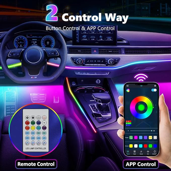 Acrylic Interior Car LED Lights - Image 4