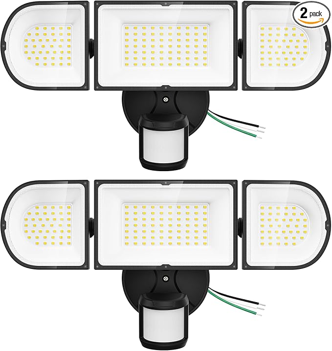 150W Motion Sensor Lights Outdoor by SZPOWER