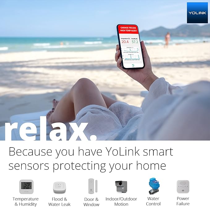 YoLink LoRa Smart Door & Window Sensor 3-Pack: Door Left-Open Reminders - Image 8