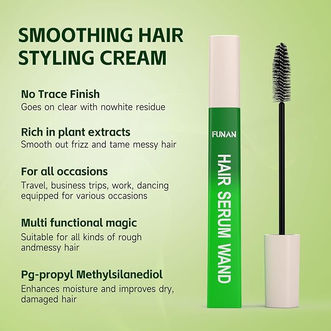 FUNAN Hair Serum Wand for Frizz and Flyaways, Tame Flyaways, Smooth Frizz - Image 7