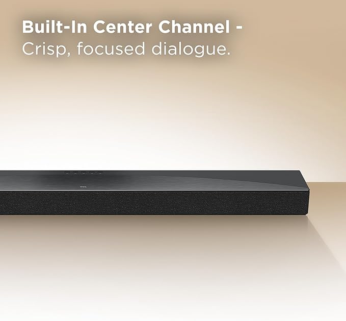 TCL Q65H 5.1 Sound Bar with Wireless Subwoofer - Image 4