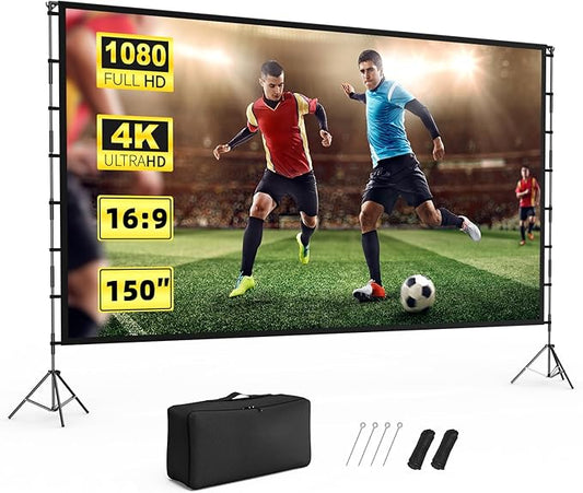 Projector Screen Outdoor, Vamvo Projector Screen by Vamvo
