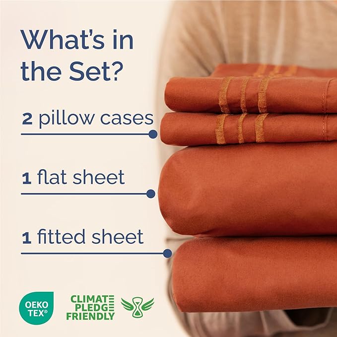 Full Size 4 Piece Sheet Set - Image 2