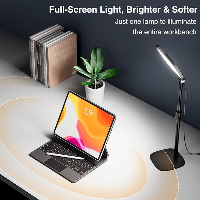 Zoom Lighting for Computer, Adjustable Desk Lighting for Video Calls, 30 Light - Image 7