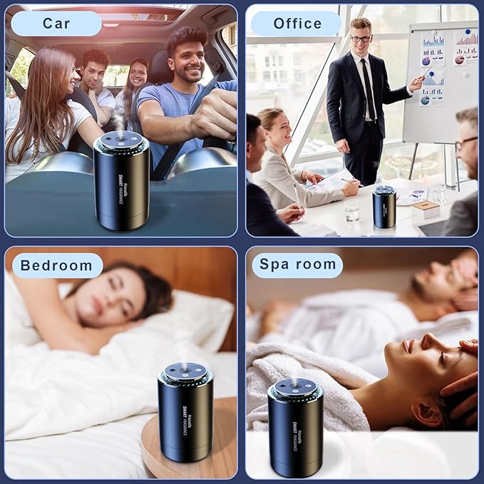 2025 Upgrade Smart Car Air Freshener, Rechargeable Car Air Freshener Diffuser - Image 8