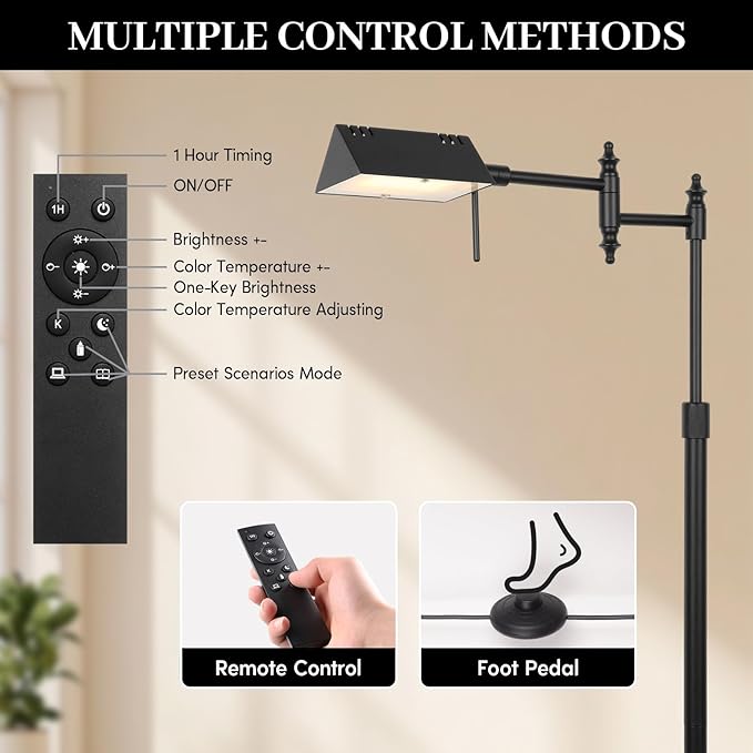 Bairth Dimmable Pharmacy Floor Lamp - Image 7