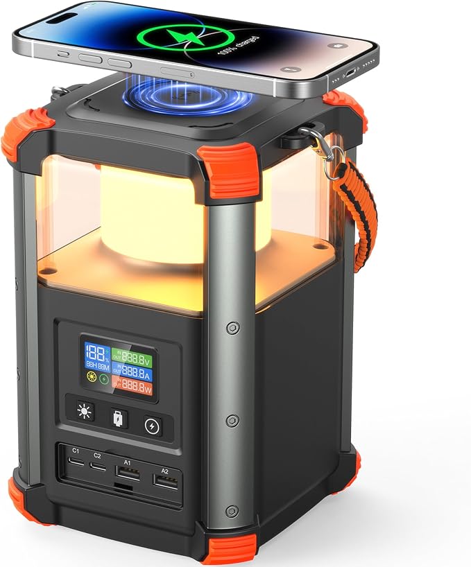 BLAVOR Portable Power Station, 236.8Wh/64, 000mAh Outdoor Generator, 100W+65W by BLAVOR