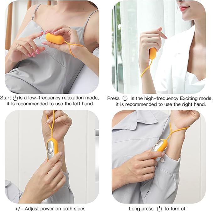 Handheld Relaxation Device, Compact Device, Massage Improved Mood and Focus - Image 5
