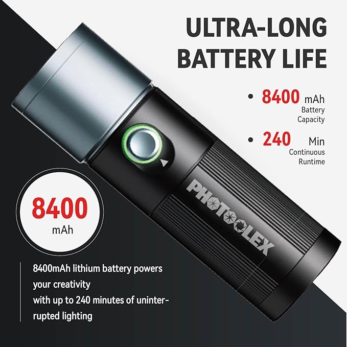 PHOTOOLEX 4 Colors Photography Flashlight - Image 6