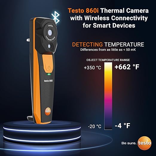 testo 860i Wireless Thermal Imaging Camera Set - Image 3