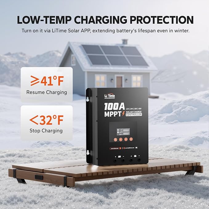 LiTime MPPT Solar Charge Controller - Image 4