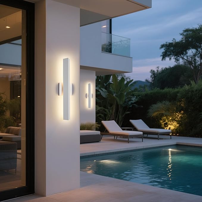 Tarentlight 21.9IN LED Outdoor Aluminum Wall Lights, 20W Dimmable, IP65 - Image 8