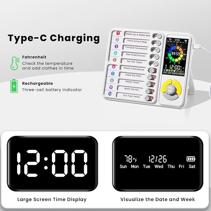 3-in-1 Visual Timer & ADHD Tool - Image 5