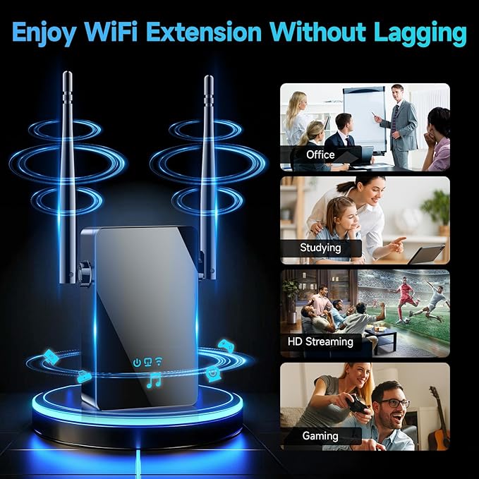 2026 WiFi Extender Signal Booster, New Gen Internet Booster - Image 9